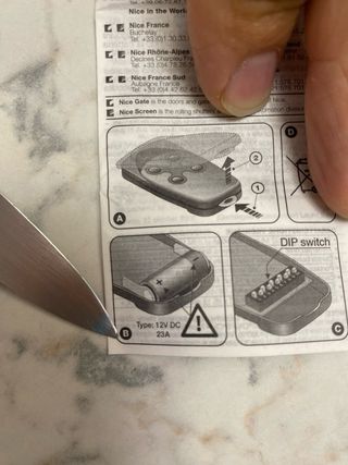 NiceFlo - Radiocomando Nice Flor-S