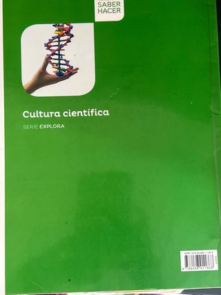 CULTURA CIENTIFICA SERIE EXPLORA 1 BTO SABER HACER