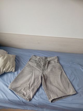 Shorts baggy grises