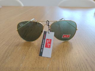 Ray-Ban Aviator - Gafas de sol doradas