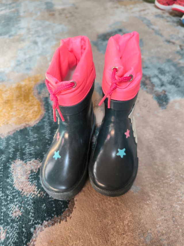 Botas Lluvia Niña arcoiris Gioseppo talla 21
