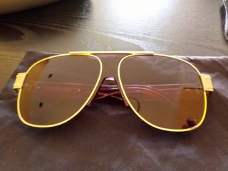 Gafas Dior vintage doradas