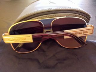 Gafas Dior vintage doradas