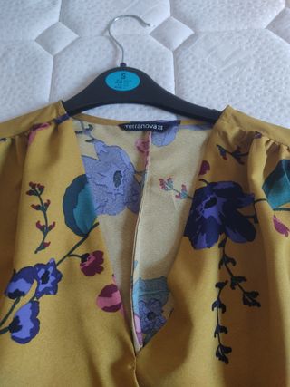 Body Terranova floral mostaza