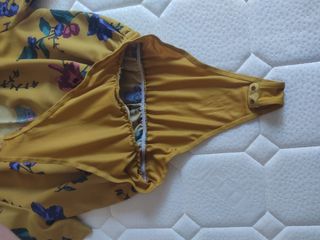 Body Terranova floral mostaza
