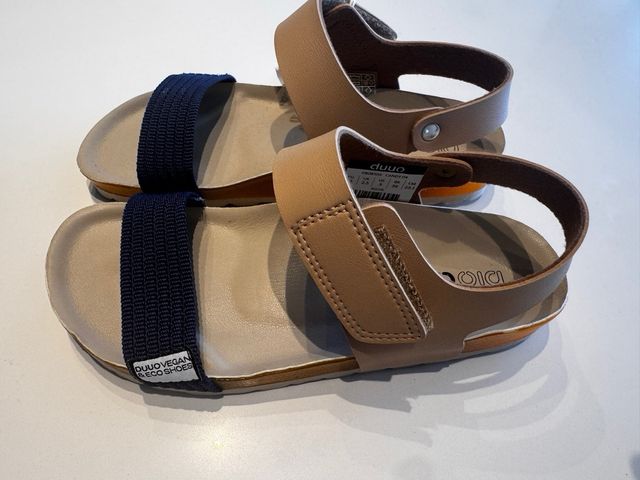 Sandalias duuo niño/a - beige/azul