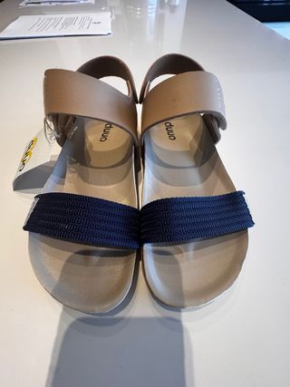 Sandalias duuo niño/a - beige/azul