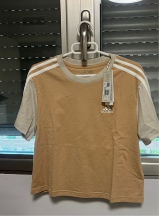 Camiseta Adidas Beige XS