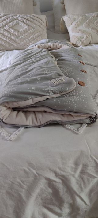 Saco bebé mims+ Jane, gris