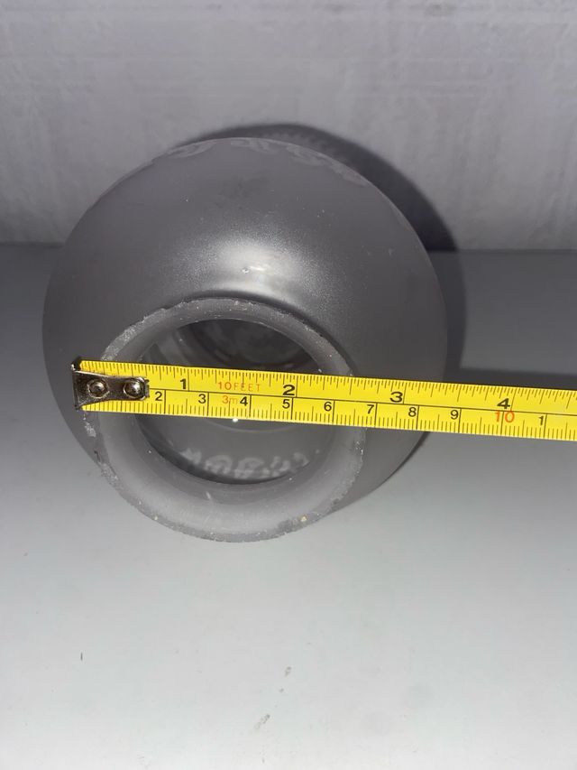 pantalla de cristal gris - Decorativo