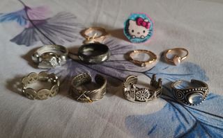 10 Anillos Ajustables