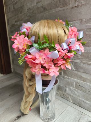 Corona fiori copricapo cappello cerchio fascia 