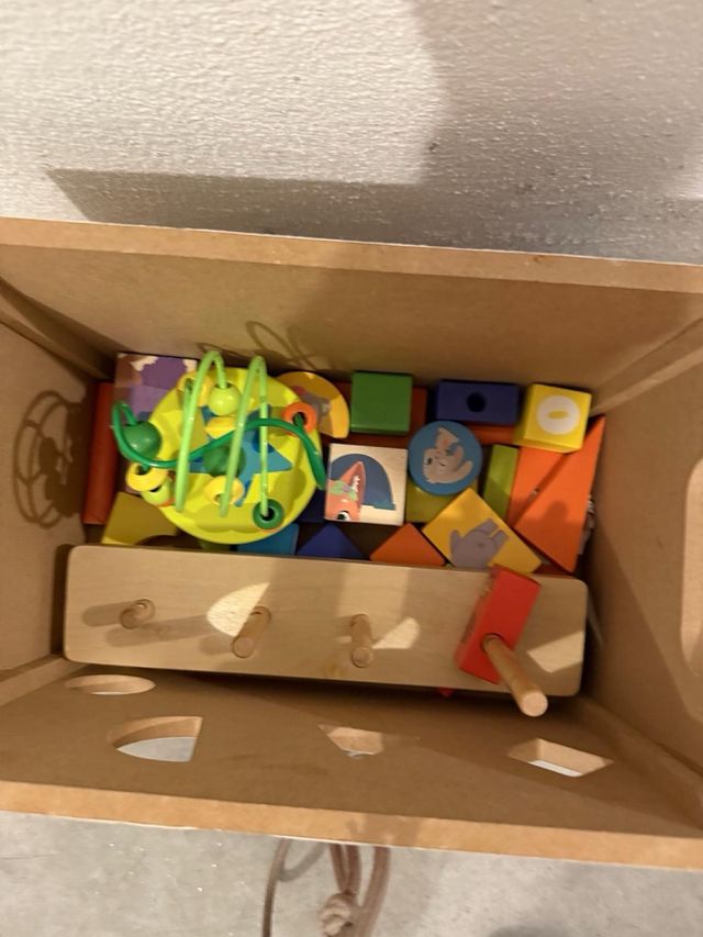 Caja Actividades Bebé - Madera