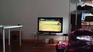 TV LG 37”- Televisión negra