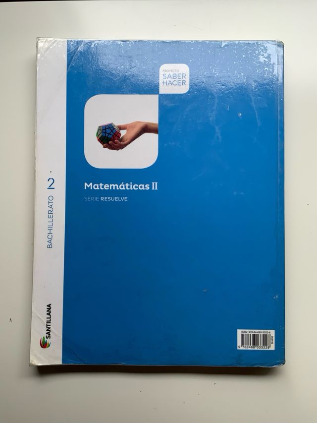 Matemáticas II, 2 Bachillerato
