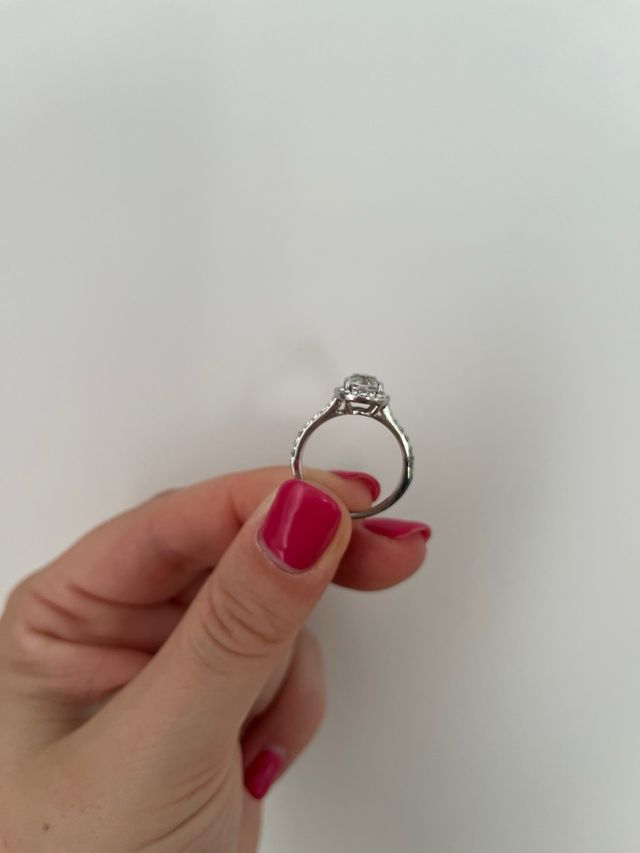 Anillo compromiso plata circonitas