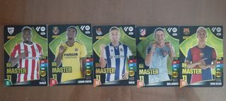 5 Cromos Adrenalyn Master