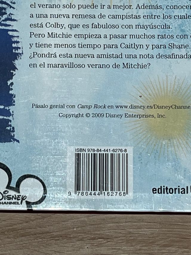 Libro Camp Rock. Tócala otra vez. Segunda Sesión