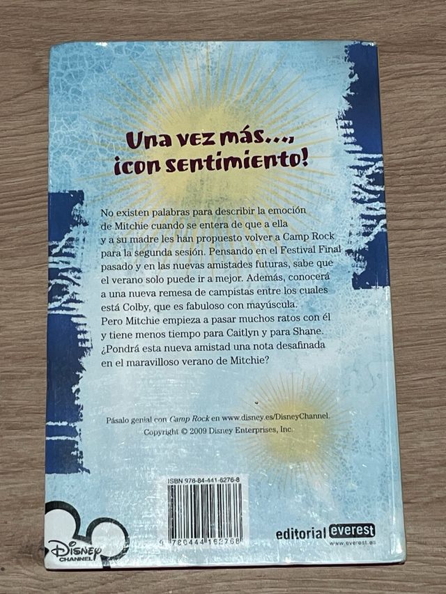 Libro Camp Rock. Tócala otra vez. Segunda Sesión