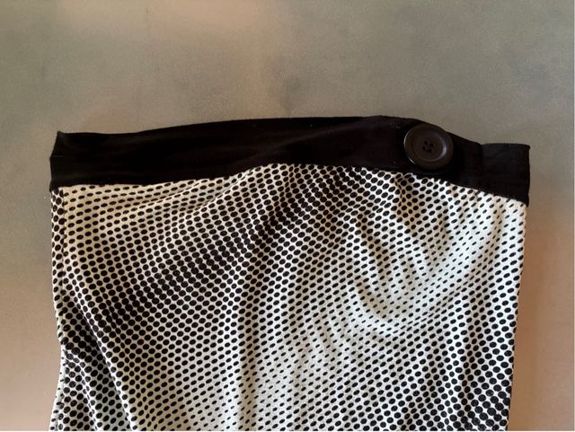 Top estivo senza spalline - nero, verde acqua