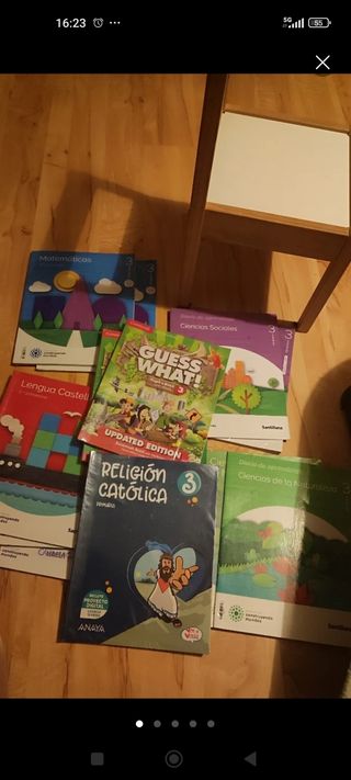 Libros 3 primaria santillana anaya 