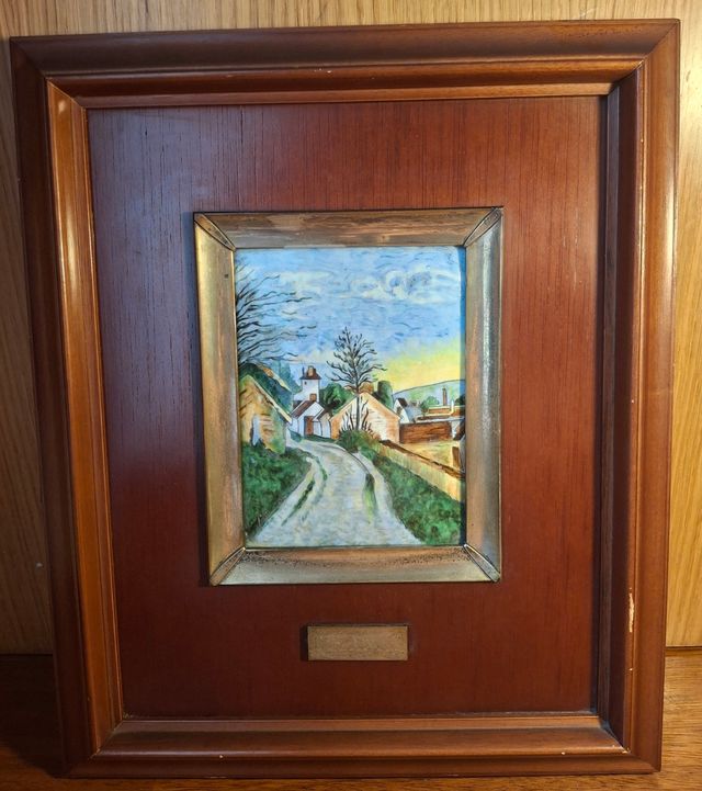 Cuadro Esmalte al fuego Cezanne