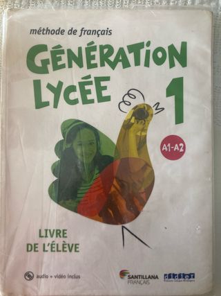 GENERATION LYCEE A1/A2 