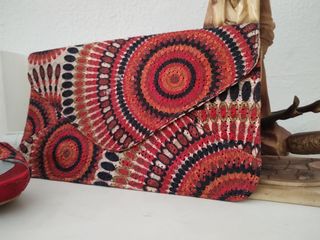 Zapatos y bolso fiesta - Rojo