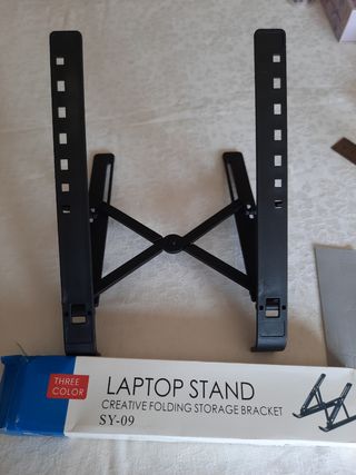 Suporte dobrável p/ laptop - ajustável