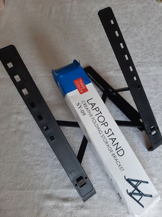 Suporte dobrável p/ laptop - ajustável