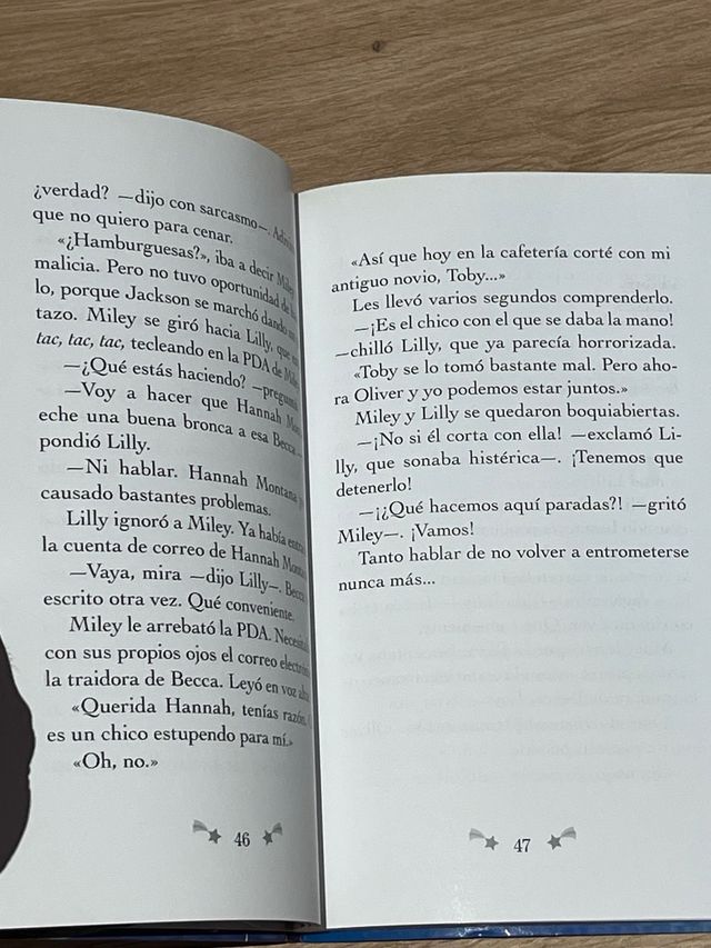 Libro Verdad o Atrevimiento Hannah Montana