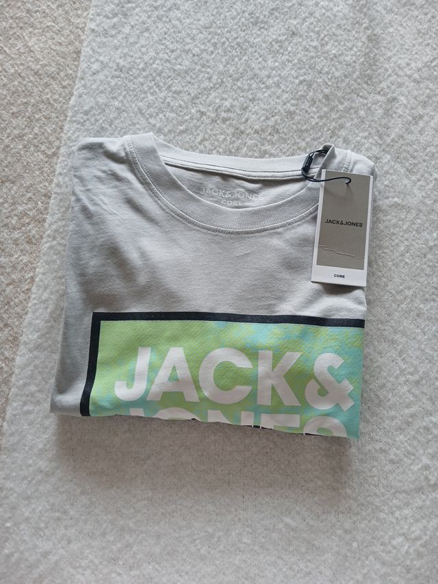 Camiseta Jack & Jones gris