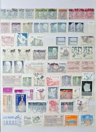 Sellos usados de distintos paises europeos 2