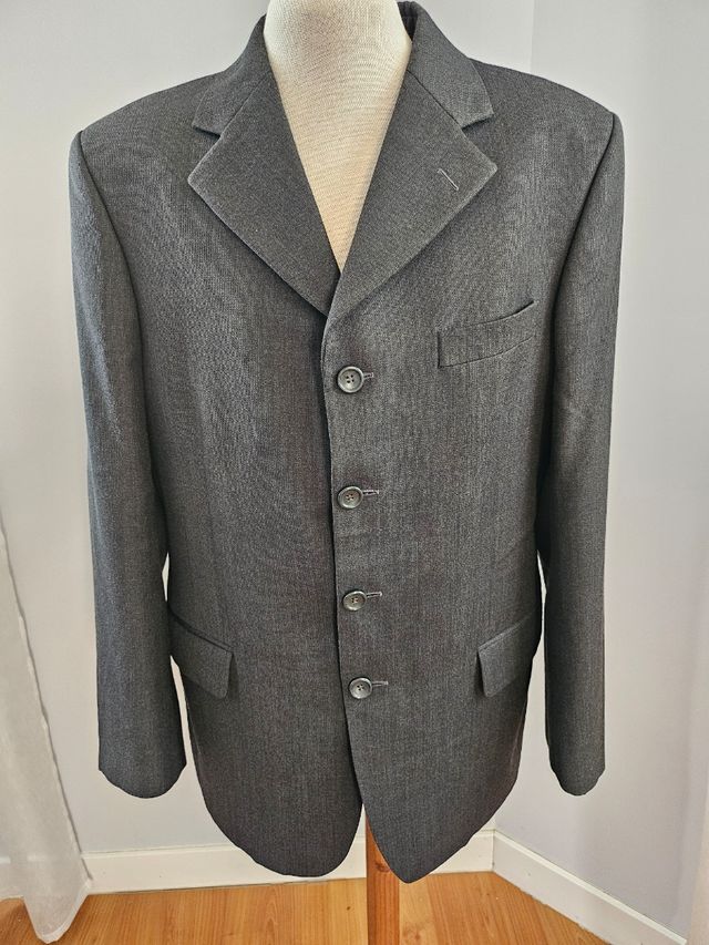 Chaqueta gris marengo hombre - T.50