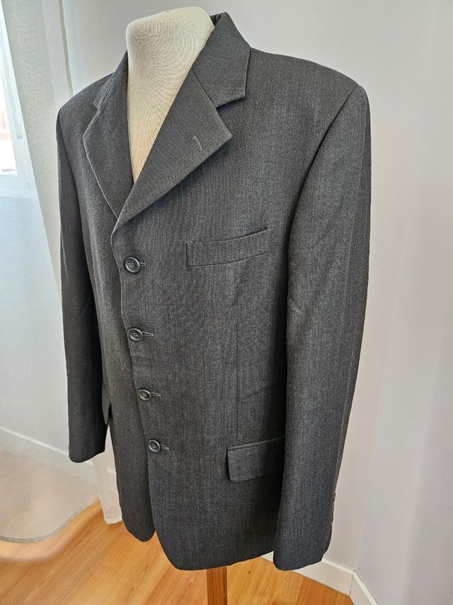 Chaqueta gris marengo hombre - T.50