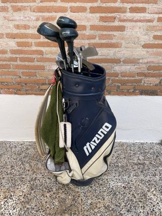 Juego palos golf Dunlop Mizuno usados