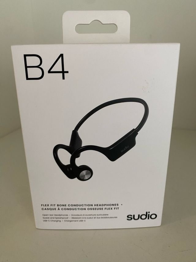 SUDIO B4 Audífonos bluetooth Conducción Ósea Negro