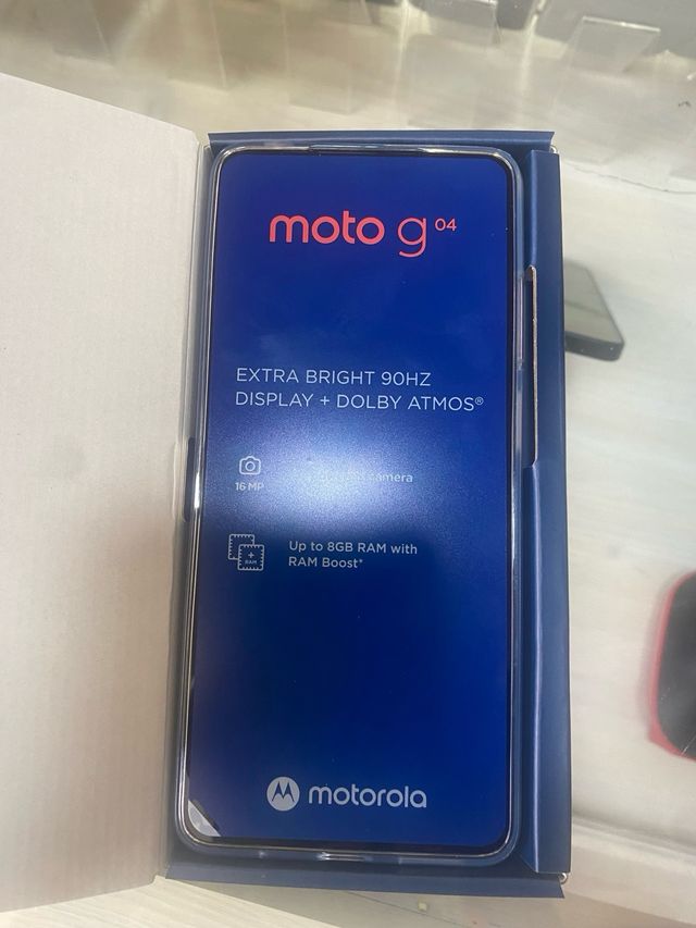 Motorola moto g04 Gris - Pantalla 90Hz
