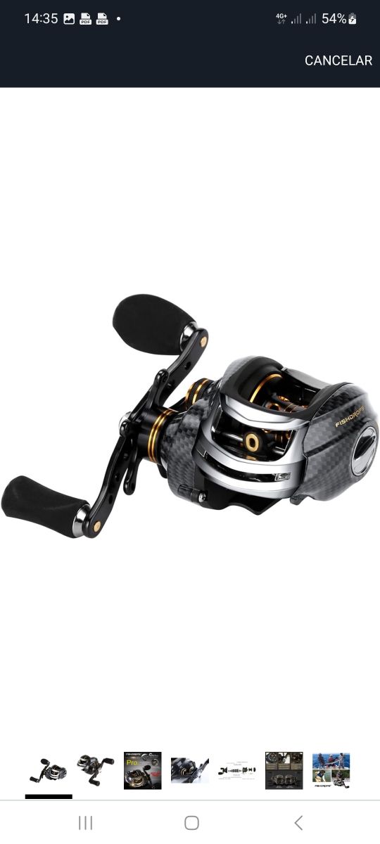 Carrete Pesca Fishdrops LB200-R