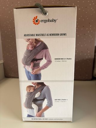Ergobaby Embrace: portabebés recién nacido