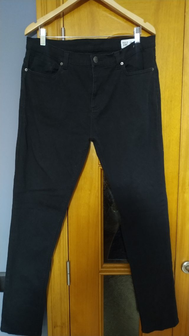 Tejanos negros Denim Co. talla XL