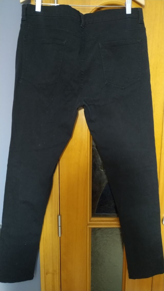 Tejanos negros Denim Co. talla XL