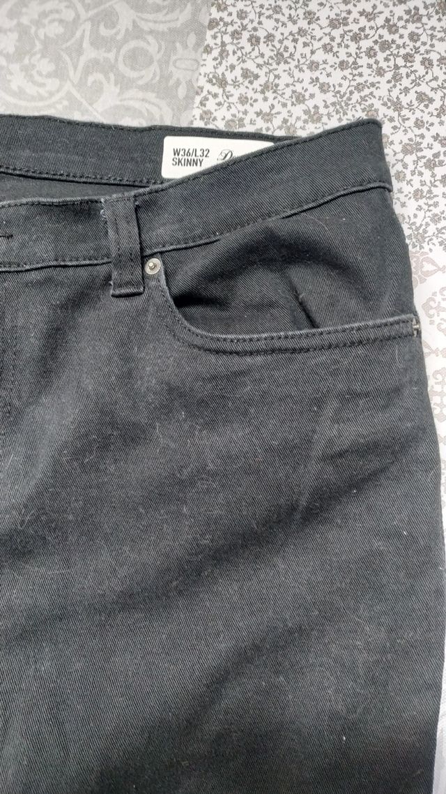 Tejanos negros Denim Co. talla XL