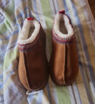 Botines de ante marrón