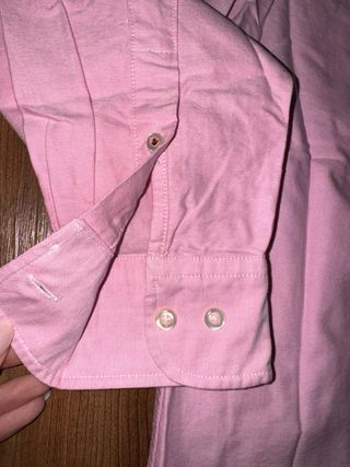 Camisa rosa hombre - Talla S
