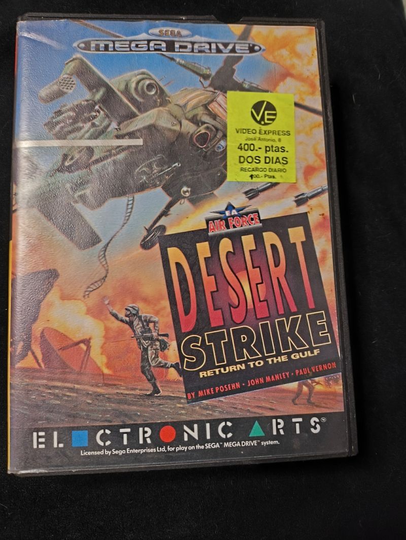 Imagen de juego dessert strike , sega mega drive 2