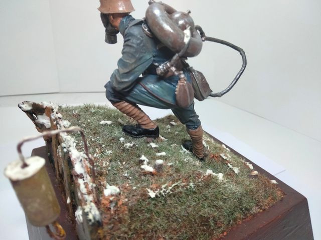 Diorama Soldado Alemán WWI