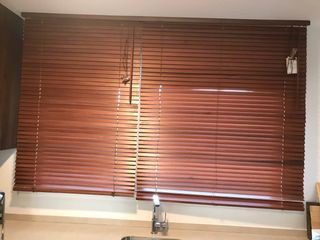 Persianas venecianas Ikea Lidmon marrón