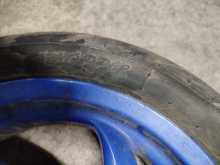 Rueda moto 49cc azul -Scooter