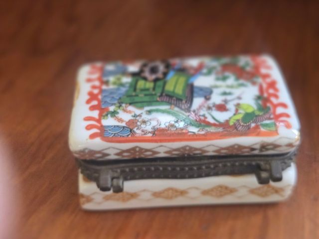 3 Cajitas Porcelana Vintage sin marca